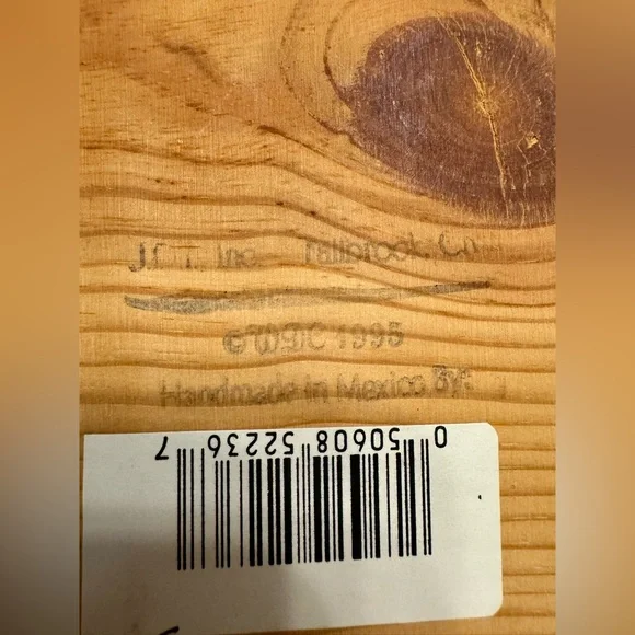 Vintage Folk Art Wooden Welcome Friends Sign Hand Made in Mexico - Picture 5 of 7